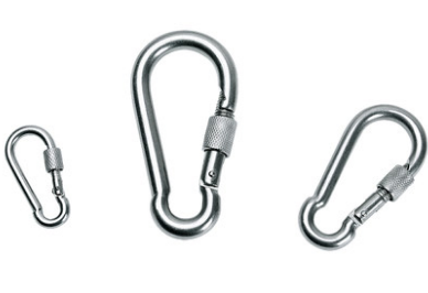 安全鉤的兩種鎖閉形式:手轉鎖與自動上鎖